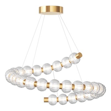 Maytoni MOD555PL-L35G3K - LED Hanglamp aan een koord AMULET LED/40W/230V 3000K goud