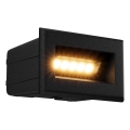 Maytoni O045SL-L3B3K - Ingebouwde LED Lamp voor buiten BOSCA LED/3W/230V 3000K IP65 zwart