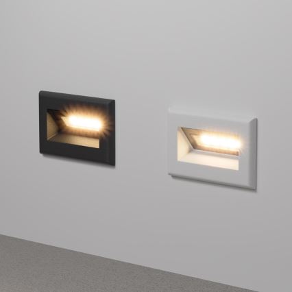 Maytoni O045SL-L3W3K - Ingebouwde LED Lamp voor buiten BOSCA LED/3W/230V 3000K IP65 wit