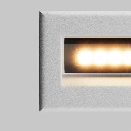 Maytoni O045SL-L3W3K - Ingebouwde LED Lamp voor buiten BOSCA LED/3W/230V 3000K IP65 wit