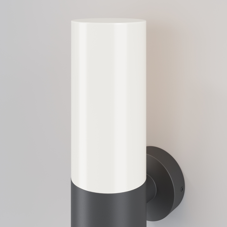 Maytoni O418WL-01GR - Wandlamp voor buiten WILLIS 1xE27/60W/230V IP54 antraciet