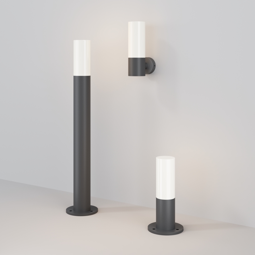 Maytoni O418WL-01GR - Wandlamp voor buiten WILLIS 1xE27/60W/230V IP54 antraciet