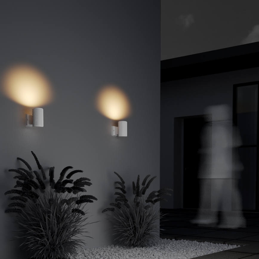 Maytoni O419WL-01W - Buitenwandlamp RANDO 1xE27/60W/230V IP54 wit