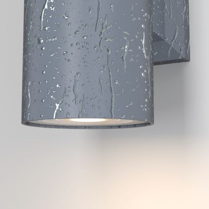 Maytoni O574WL-02GR - Wandlamp voor buiten BOWERY 2xGU10/50W/230V IP54 antraciet