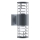 Maytoni O576WL-02GR - Wandlamp voor buiten BRONX 2xE27/60W/230V IP54 antraciet