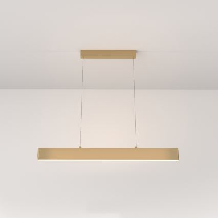 Maytoni P010PL-L23G3K - Suspension filaire STEP LED/23W/230V 3000K 91 cm doré