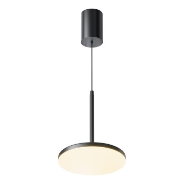 Maytoni P076PL-L12W3K-B - LED Hanglamp aan een koord PLATO LED/12W/230V 3000K zwart