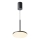 Maytoni P076PL-L12W3K-B - LED Hanglamp aan een koord PLATO LED/12W/230V 3000K zwart