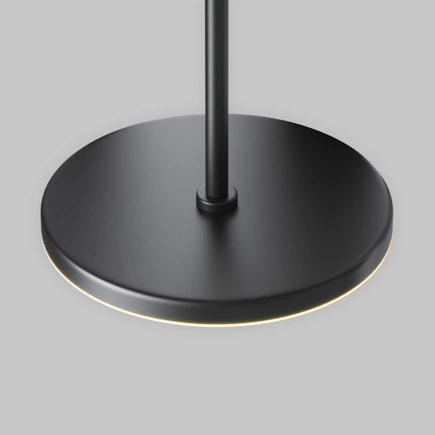 Maytoni P076PL-L12W3K-B - LED Hanglamp aan een koord PLATO LED/12W/230V 3000K zwart