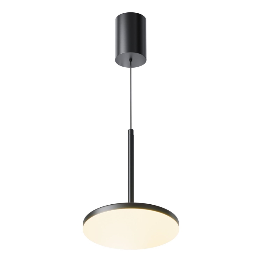 Maytoni P076PL-L12W3K-B - Suspension filaire PLATO LED/12W/230V 3000K noir