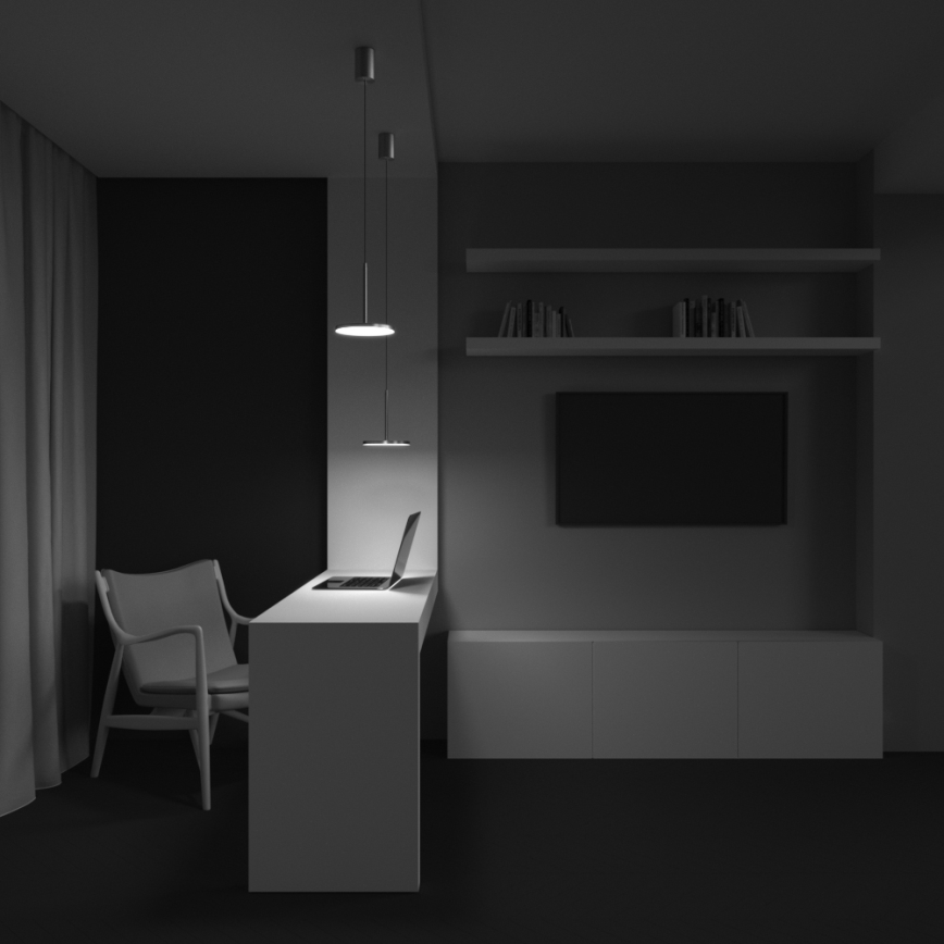Maytoni P076PL-L12W3K-BS - LED Hanglamp aan een koord PLATO LED/12W/230V 3000K goud
