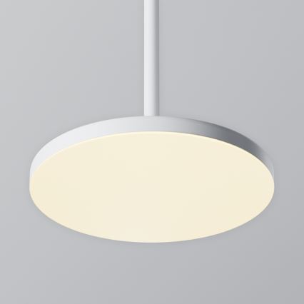 Maytoni P076PL-L12W3K-W - LED Hanglamp aan een koord PLATO LED/12W/230V 3000K wit