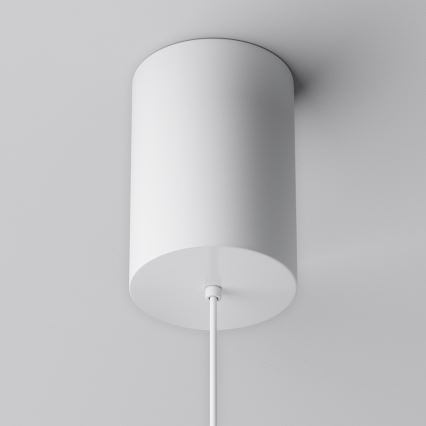 Maytoni P076PL-L12W3K-W - LED Hanglamp aan een koord PLATO LED/12W/230V 3000K wit