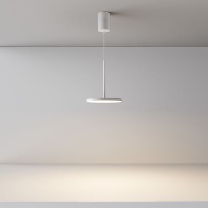 Maytoni P076PL-L12W3K-W - Suspension filaire PLATO LED/12W/230V 3000K blanc