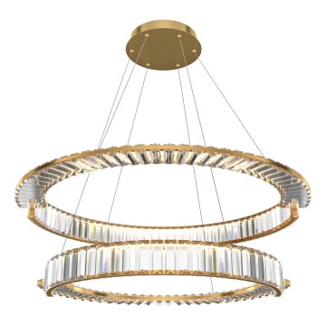 Maytoni P097PL-L90G4K - Suspension filaire KRONE LED/90W/230V CRI 90 d. 80,5 cm doré