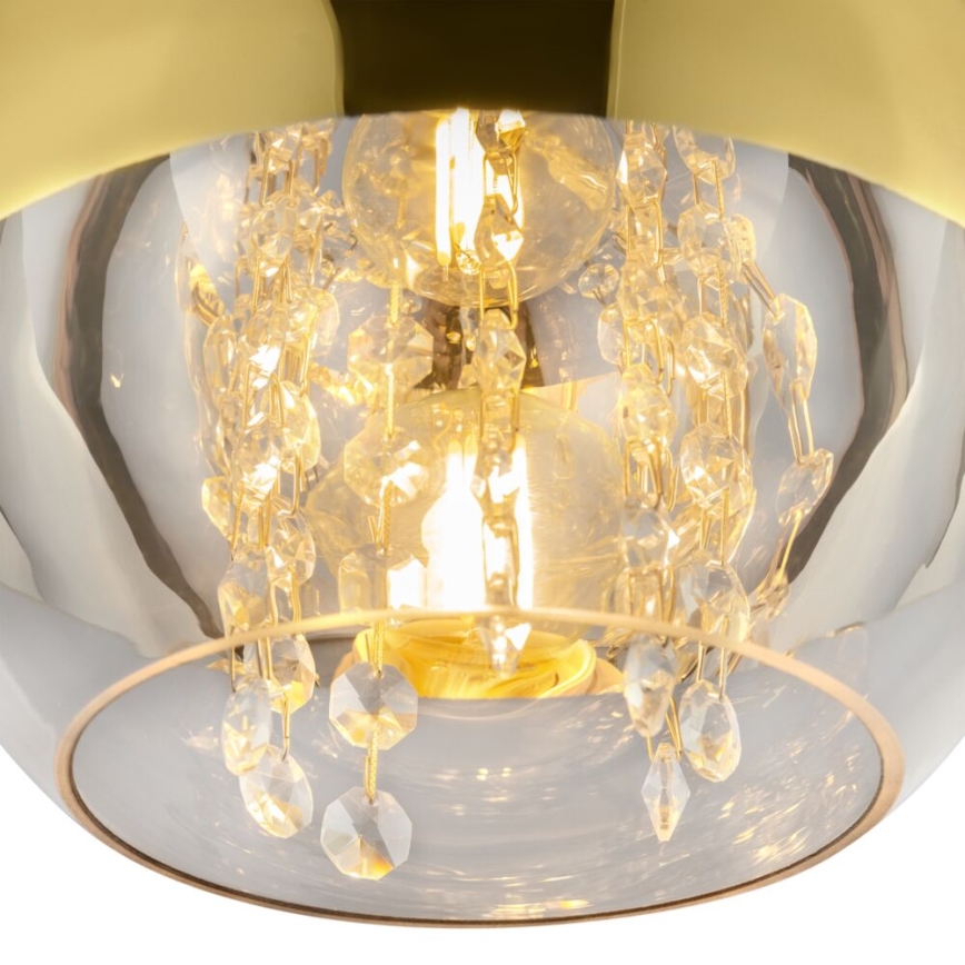 Maytoni P140-PL-110-1-G - Hanglamp aan een koord FERMI 1xE27/60W/230V goud