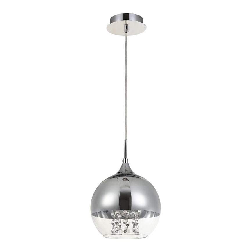 Maytoni P140-PL-110-1-N - Hanglamp aan een koord FERMI 1xE27/60W/230V glanzend chroom