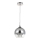 Maytoni P140-PL-110-1-N - Suspension filaire FERMI 1xE27/60W/230V chrome brillant