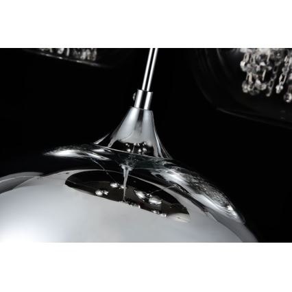 Maytoni P140-PL-170-5-N - Hanglamp aan een koord FERMI 5xE27/60W/230V glanzend chroom