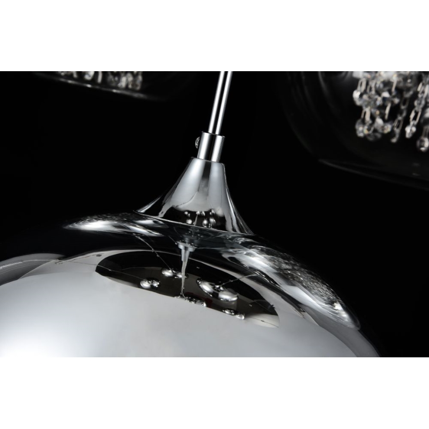 Maytoni P140-PL-170-5-N - Hanglamp aan een koord FERMI 5xE27/60W/230V glanzend chroom