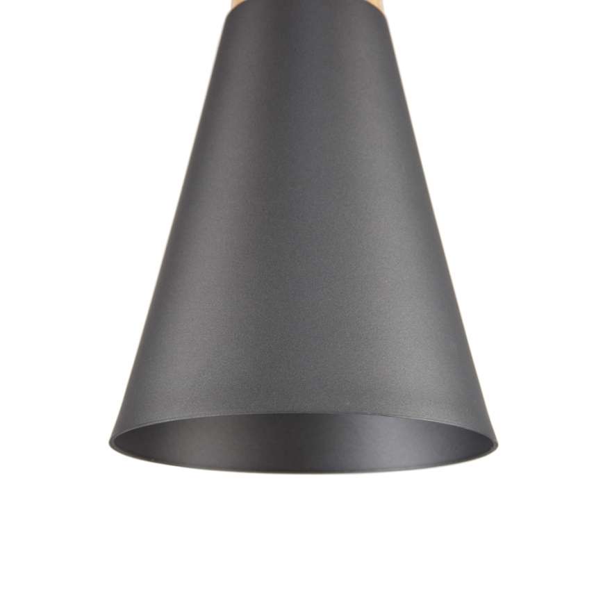 Maytoni P359-PL-140-C - Hanglamp aan een koord BICONES 1xE27/60W/230V diameter 14 cm grijs/beige