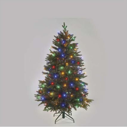 Meerdere Kleuren LED Kerst buitenketting 120x LED / 17m IP44