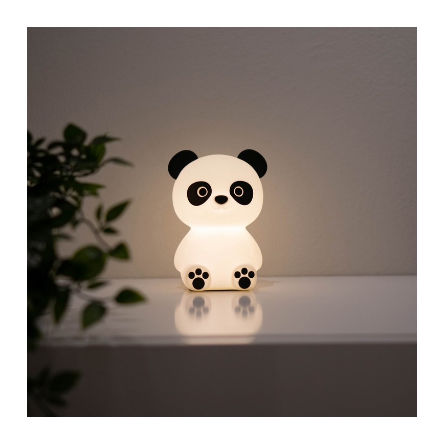 MegaLight - Lampe tactile RGB à intensité variable pour enfants PADDY PANDA LED/5V