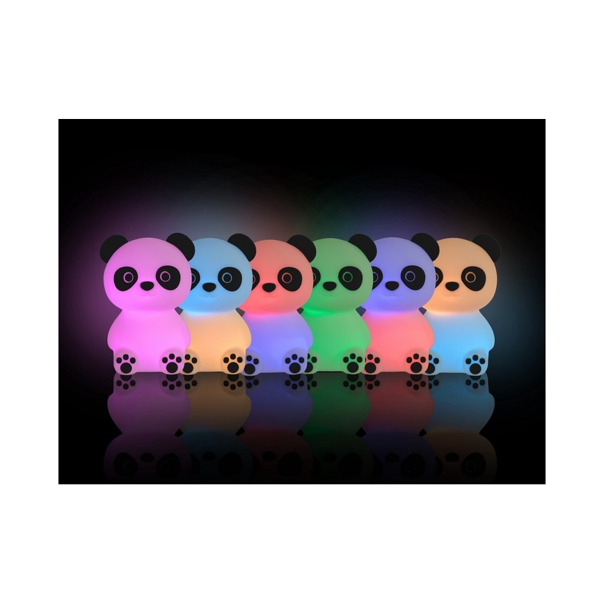 MegaLight - Lampe tactile RGB à intensité variable pour enfants PADDY PANDA LED/5V