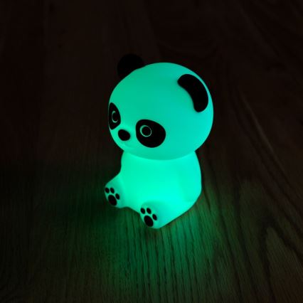 MegaLight - LED RGB Dimbaar oplaadbaar kinder aanraken lamp PADDY PANDA LED/5V