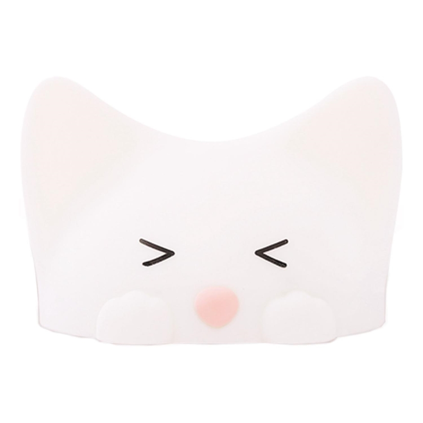 MegaLight - LED RGB Dimbaar oplaadbaar kinder aanraken lamp CATTY CAT LED/5V
