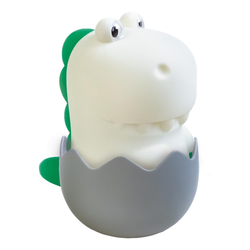 MegaLight - LED RGB Dimbaar oplaadbaar kinder aanraken lamp DIGGY DINO LED/5V