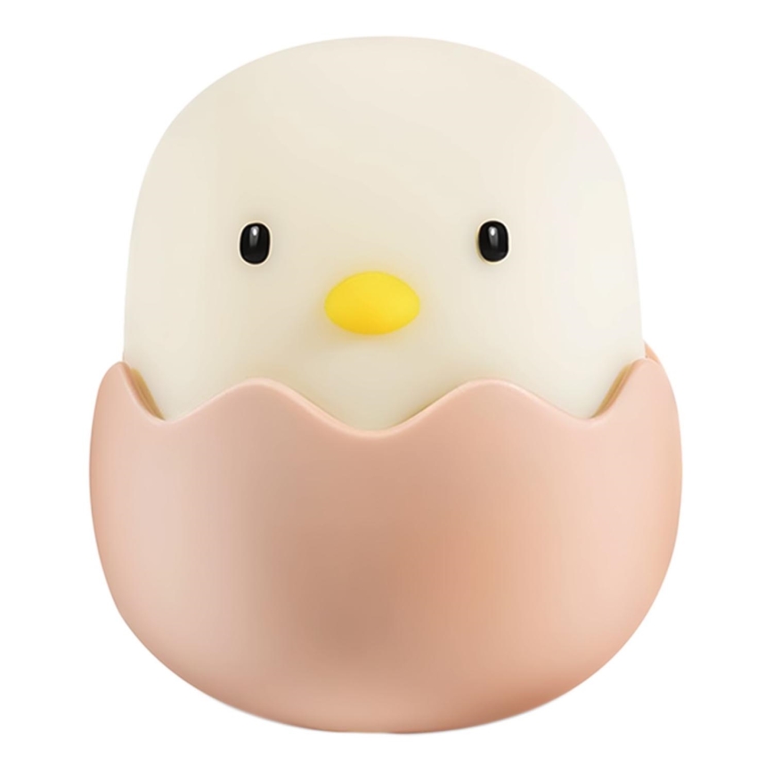 MegaLight - LED RGB Dimbaar oplaadbaar kinder aanraken lamp EGGY EGG LED/5V
