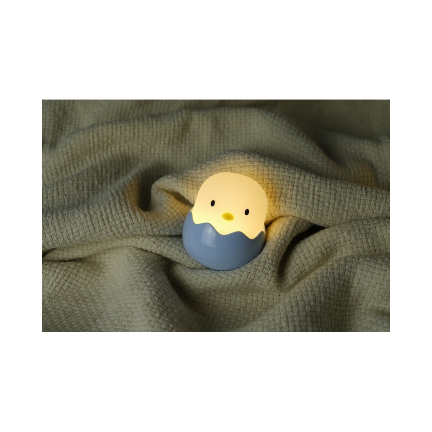 MegaLight - LED RGB Dimbaar oplaadbaar kinder aanraken lamp EGGY EGG LED/5V