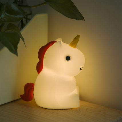 MegaLight - LED RGB Dimbaar oplaadbaar kinder aanraken lamp MAGGY MAGIC LED/5V