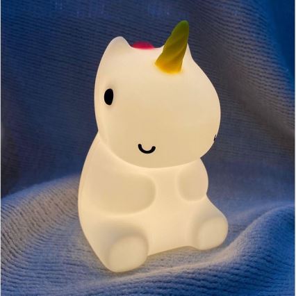 MegaLight - LED RGB Dimbaar oplaadbaar kinder aanraken lamp MAGGY MAGIC LED/5V