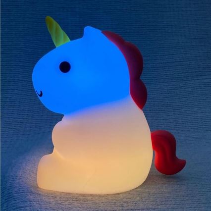 MegaLight - LED RGB Dimbaar oplaadbaar kinder aanraken lamp MAGGY MAGIC LED/5V