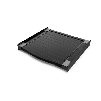 Meliconi 656136 - Socle pour lave-linge et sèche-linge avec tiroir coulissant 60 cm, noir