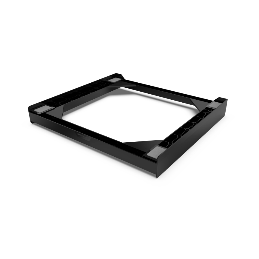 Meliconi 656138 - Entretoise 70 cm pour lave-linge et sèche-linge, noire