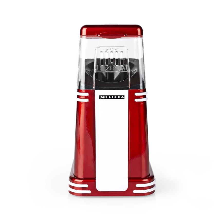 Melissa - Machine à pop-corn rétro à air chaud 1200W/230V rouge