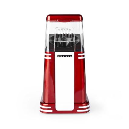Melissa - Retro heteluchtpopcornmaker 1200W/230V rood