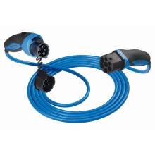 Mennekes - Câble de charge pour voiture électrique type 2 / type 1 7,5m 3,7kW 20A IP44