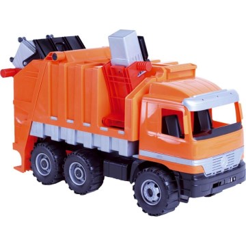 Mercedes vuilniswagen, 64 cm, oranje