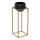 Metalen bloempot 81,3x29 cm goud
