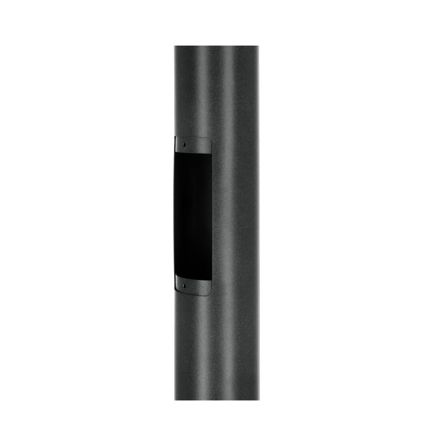 Metalen buis voor buitenverlichtingspaal BASE 3 m, zwart