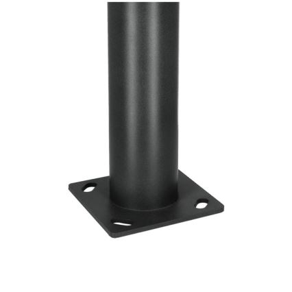 Metalen buis voor buitenverlichtingspaal BASE 3 m, zwart