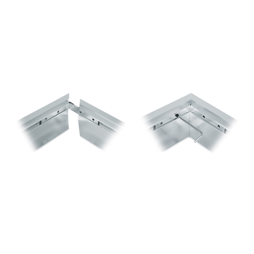 Metalen frame voor montage LED-panelen ZEUS 1195x295mm