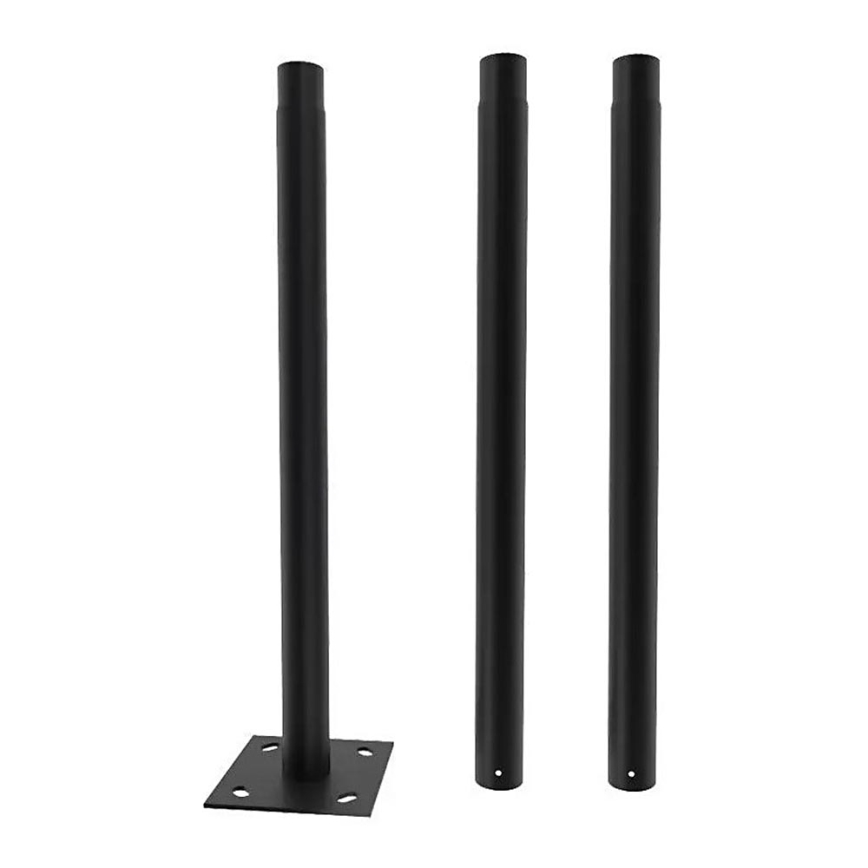 Metalen paal met standaard voor zonne-energie lamp 3 m