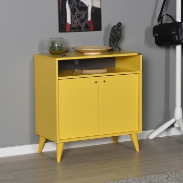 Meuble 79x73 cm jaune