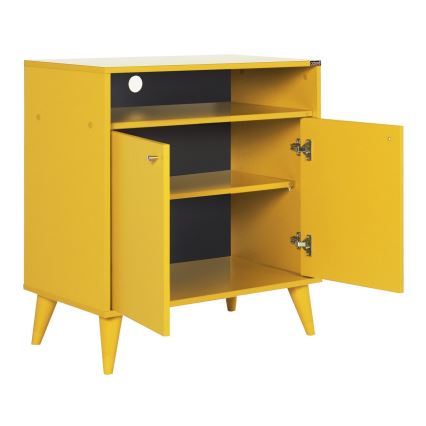 Meuble 79x73 cm jaune