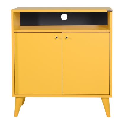 Meuble 79x73 cm jaune